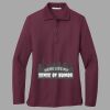 Women's Silk Touch Long Sleeve Polo Thumbnail