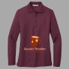 Women's Silk Touch Long Sleeve Polo Thumbnail