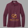 Women's Silk Touch Long Sleeve Polo Thumbnail