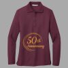 Women's Silk Touch Long Sleeve Polo Thumbnail