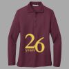 Women's Silk Touch Long Sleeve Polo Thumbnail