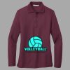 Women's Silk Touch Long Sleeve Polo Thumbnail