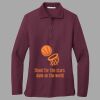 Women's Silk Touch Long Sleeve Polo Thumbnail