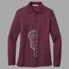 Women's Silk Touch Long Sleeve Polo Thumbnail