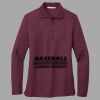 Women's Silk Touch Long Sleeve Polo Thumbnail