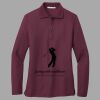 Women's Silk Touch Long Sleeve Polo Thumbnail