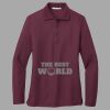 Women's Silk Touch Long Sleeve Polo Thumbnail