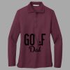 Women's Silk Touch Long Sleeve Polo Thumbnail