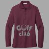 Women's Silk Touch Long Sleeve Polo Thumbnail