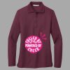 Women's Silk Touch Long Sleeve Polo Thumbnail