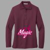 Women's Silk Touch Long Sleeve Polo Thumbnail