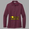 Women's Silk Touch Long Sleeve Polo Thumbnail