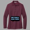 Women's Silk Touch Long Sleeve Polo Thumbnail
