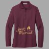 Women's Silk Touch Long Sleeve Polo Thumbnail