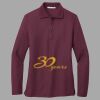 Women's Silk Touch Long Sleeve Polo Thumbnail