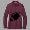 Women's Silk Touch Long Sleeve Polo Thumbnail