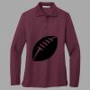 Women's Silk Touch Long Sleeve Polo Thumbnail