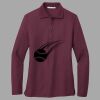 Women's Silk Touch Long Sleeve Polo Thumbnail