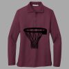 Women's Silk Touch Long Sleeve Polo Thumbnail