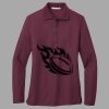 Women's Silk Touch Long Sleeve Polo Thumbnail