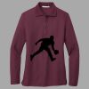 Women's Silk Touch Long Sleeve Polo Thumbnail