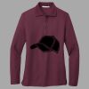 Women's Silk Touch Long Sleeve Polo Thumbnail