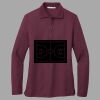 Women's Silk Touch Long Sleeve Polo Thumbnail