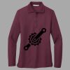 Women's Silk Touch Long Sleeve Polo Thumbnail