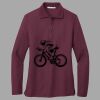 Women's Silk Touch Long Sleeve Polo Thumbnail