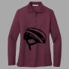 Women's Silk Touch Long Sleeve Polo Thumbnail