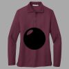 Women's Silk Touch Long Sleeve Polo Thumbnail