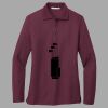 Women's Silk Touch Long Sleeve Polo Thumbnail