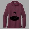Women's Silk Touch Long Sleeve Polo Thumbnail