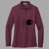 Women's Silk Touch Long Sleeve Polo Thumbnail