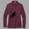 Women's Silk Touch Long Sleeve Polo Thumbnail