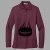 Women's Silk Touch Long Sleeve Polo Thumbnail