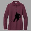 Women's Silk Touch Long Sleeve Polo Thumbnail