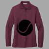 Women's Silk Touch Long Sleeve Polo Thumbnail