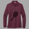 Women's Silk Touch Long Sleeve Polo Thumbnail