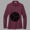 Women's Silk Touch Long Sleeve Polo Thumbnail