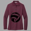 Women's Silk Touch Long Sleeve Polo Thumbnail