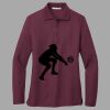 Women's Silk Touch Long Sleeve Polo Thumbnail