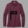 Women's Silk Touch Long Sleeve Polo Thumbnail