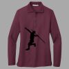 Women's Silk Touch Long Sleeve Polo Thumbnail