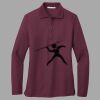 Women's Silk Touch Long Sleeve Polo Thumbnail