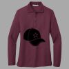 Women's Silk Touch Long Sleeve Polo Thumbnail