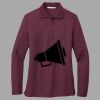 Women's Silk Touch Long Sleeve Polo Thumbnail