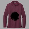 Women's Silk Touch Long Sleeve Polo Thumbnail