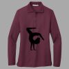 Women's Silk Touch Long Sleeve Polo Thumbnail