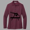 Women's Silk Touch Long Sleeve Polo Thumbnail